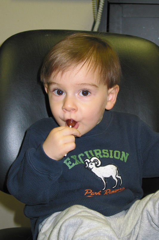 Sterling's First Haircut